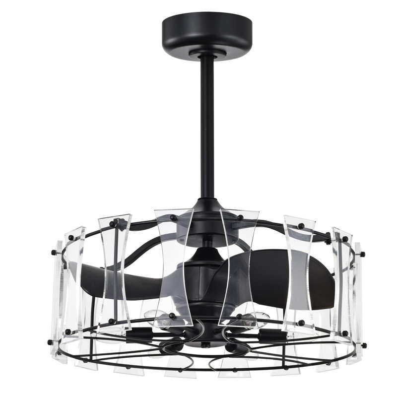 Ventilateur de style moderne 25 pouces avec télécommande Vinney