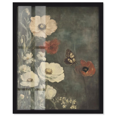 «Vintage Botanicals I Shadowbox Print», décoration murale rétro par Art Remedy