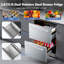 23.4” 5.0 Cu.Ft. Under Counter Stainless Beverage Refrigerator Built-in Or Freestanding.