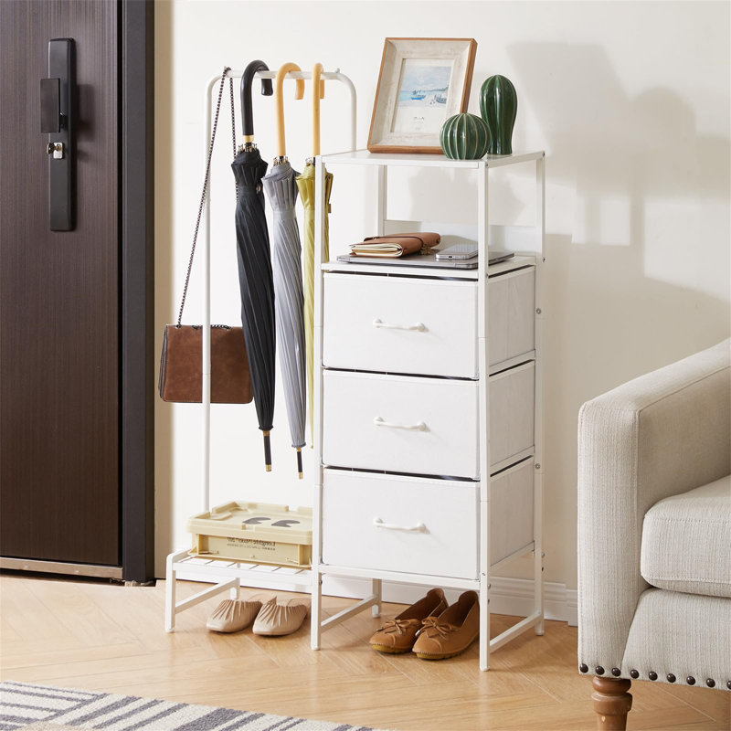 71.5cm W 3 - Drawer Chest of Drawers, White