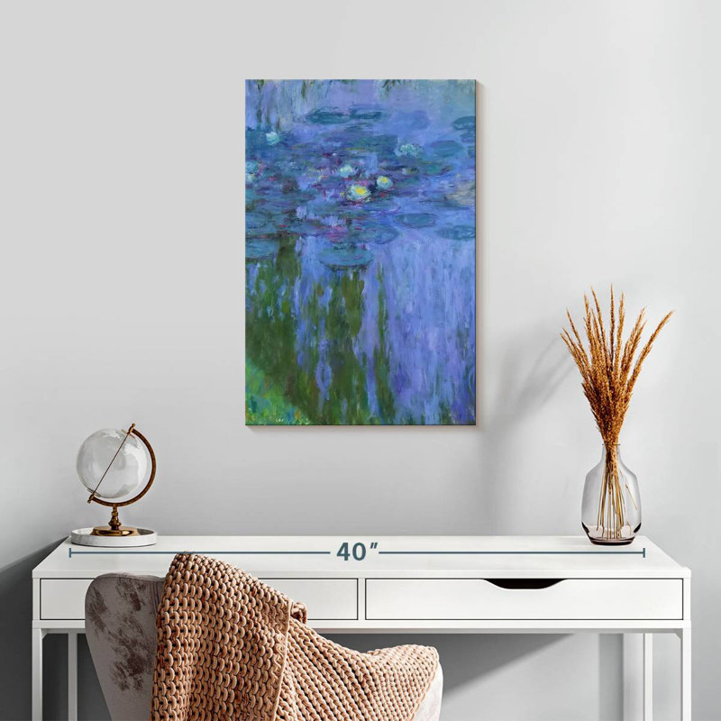 Harnek Water Lilies X, 24" H x 16" W