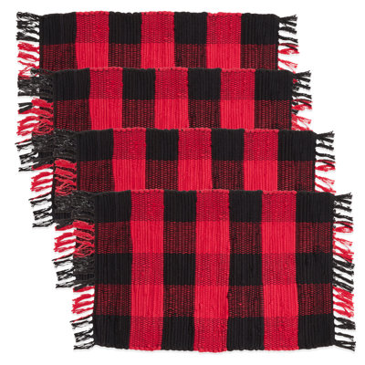 Zale Fretwell Buffalo Plaid 20" Cotton Placemat