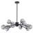 Quaseem Glass LED Flush Mount-853253387
