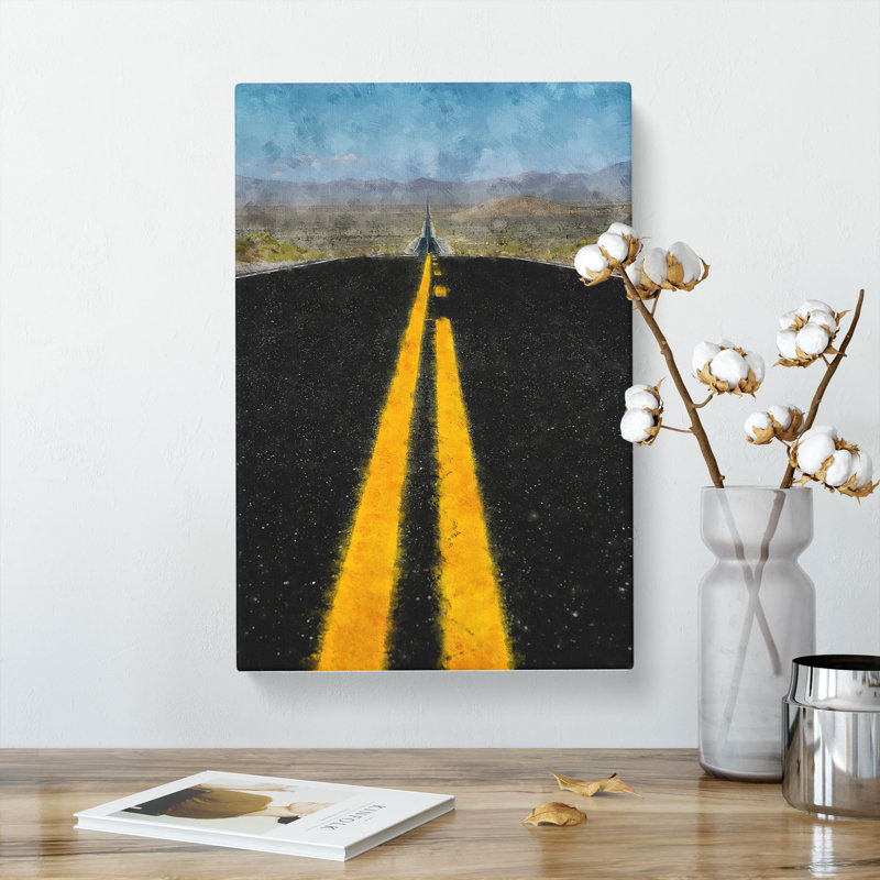 Horizon Of Nevada - Wrapped Canvas, 91cm H x 60cm W x 4cm D