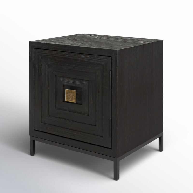 Table de bout en bois massif Delia