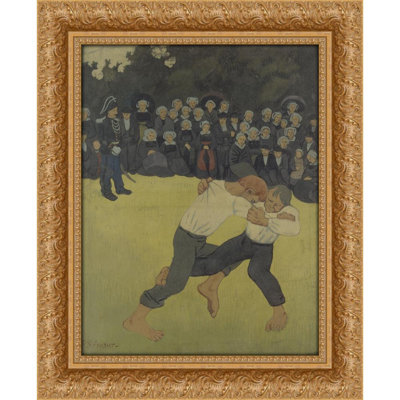 Breton Wrestling (between 1890 and 1891)