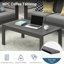 Table basse d'extérieur en aluminium 43 po-335635725