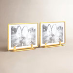 Cassidy Gold Metal Gilded Picture Frame - Set of 2