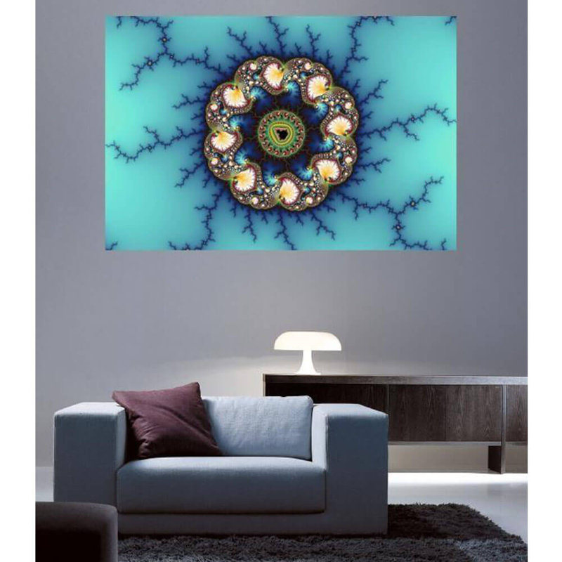 Non-Wall Damaging Wall Decal, 24" H x 36" W