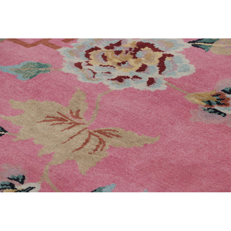 One-of-a-Kind 3'1x4'2 Hand Knotted Area Rug