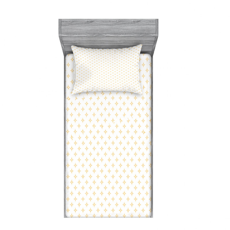 Microfiber Sheet Set, Twin XL Sheet Set with Fitted Sheet