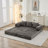 Comfy Convertible Folding Mattress Couch, Floor Sofa Bed, Chenille Floor Sofa With Armrest, Floor Sofa Lounge Couch For Living Room Bedroom Lounge Studio-Gray-1626380165