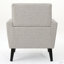 CLUB CHAIR, chaise en tissu