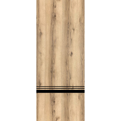 Solid Manufactured Wood Panelled Wood Finish