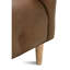 Pate Leather Accent Chair