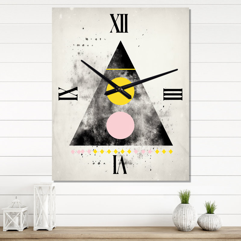 Très grande horloge murale Transcendence, H 28 po x l 12 po x P 1 po