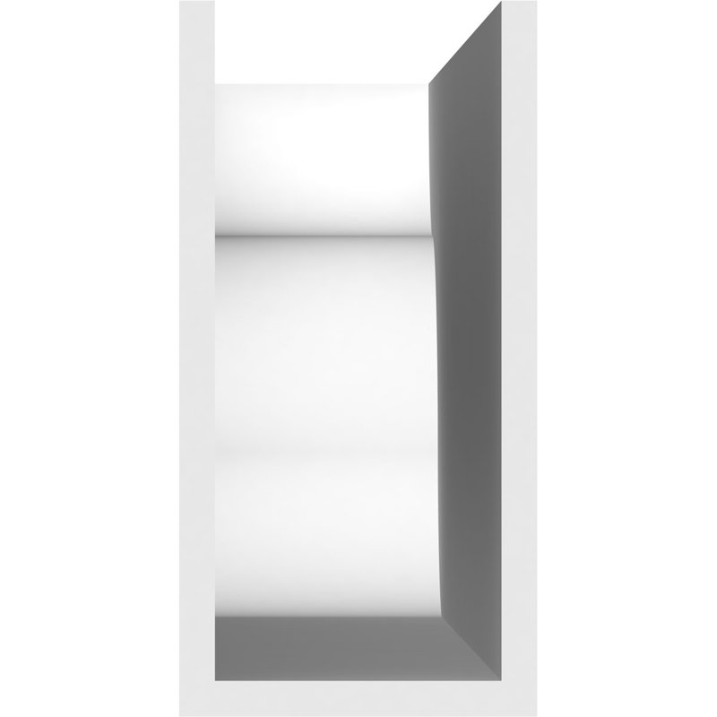 5"W x 10"H x 42"L Standard Carmel Architectural Grade PVC Rafter Tail, 10"H x 5"W x 42"D