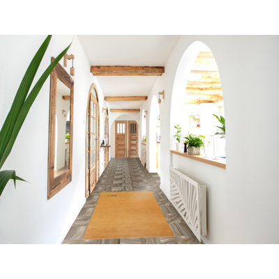 Tapis oriental rouille moderne Gabbeh 3 x 6