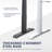 Height Adjustable Electric Dual Motor Standing Desk - Black Frame-111565254