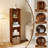 4 Wood Cube Storage, Cube Storage Bookshelf, Cubicle Shelf Bookcase For Living Room, Bedroom, Home Office, Vertical Or Horizontal-835745534