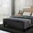Rondre Velvet Button Tufted Storage Bench-1247299097