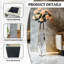 Glass Floor Vase