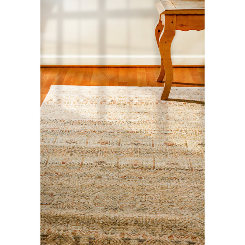 Tapis brun clair Dobromir, Rectangle 5 pi 3 po x 7 pi 7 po