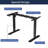 Electric Standing Desk, Height Adjustable Desk-1817237856