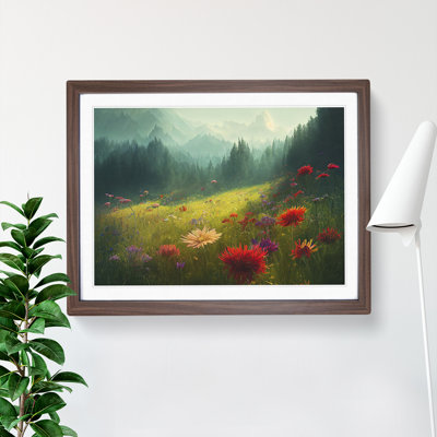 XH1022-7132X Precious Wildflowers Floral - Single Picture Frame Print
