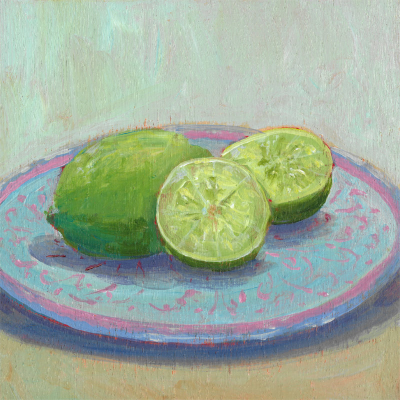 Still Citrus II by Carol Young - Wrapped Canvas Painting, 51cm H x 51cm W x 3.8cm D
