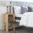 Laquincia 21.7'' Tall Sled Base Nightstand With 1 Pivot Drawer-868407472