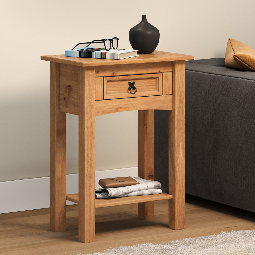 Palmea 132.08cm Solid Wood Console Table