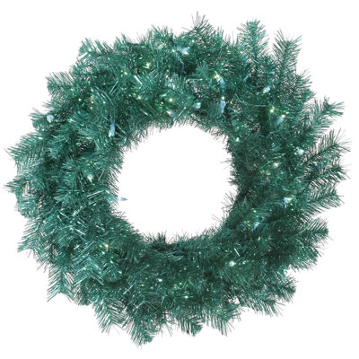 Bridger Artificial Gold/Silver Tinsel Wreath