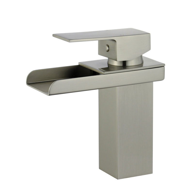 Avian Bathroom Faucet with Drain Assembly, Brushed Nickel