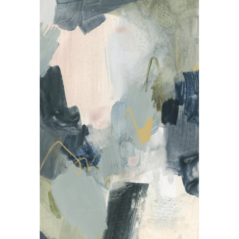 Lake Ii, 30cm H x 20cm W, Black Floater Framed