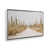 Cadre flottant en chrome poli