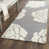 Dark gray and ivory