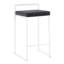 Ensemble de 2 tabourets de comptoir contemporains empilables 16 po x 17,5 po x 31 po