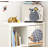 3 Sprouts - Toy Storage Cube for Baby and Kids - Hedgehog