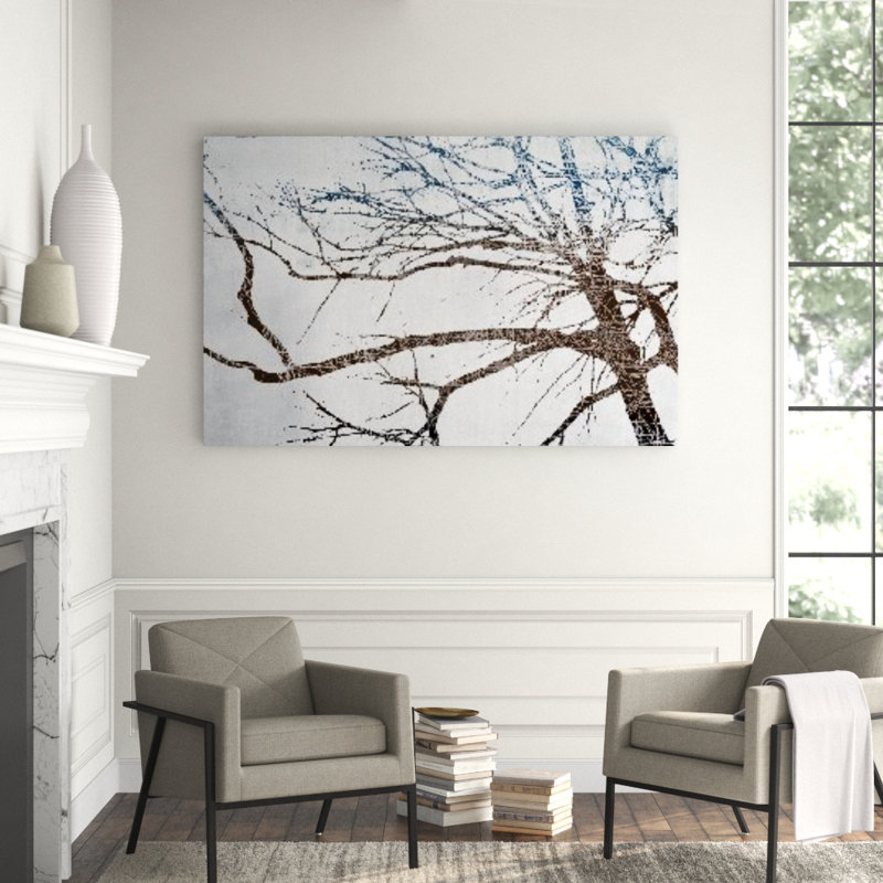 Winter Branches Print, Outdoor, 47" H x 72" W x 1.5" D