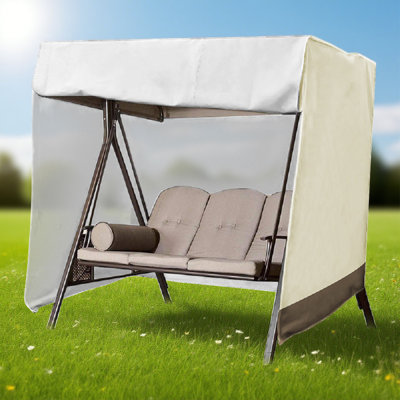 All Season Outdoor Swing Tent Protective Cover  High-Quality UV Resistant Sunshade Suitable For Terraces  Gardens  And Courtyards - Acid Rain Resistant  Securely Fixed