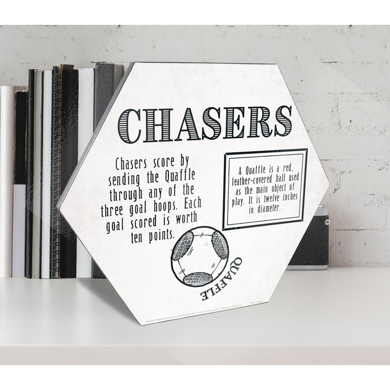 «Harry Potter (Quidditch - Chasers)», reproduction de bois