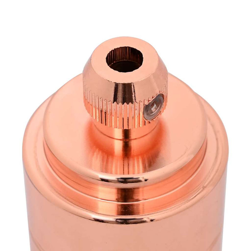 Symple Stuff Lamp Holders 2 Pcs Satin Nickel E27, Rose Gold