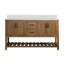 Ensemble de meuble-lavabo double 60 po Radstock-883780432