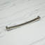 Brushed Nickel Curved Bow D-Bar Handles-128905870