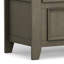 Banc de rangement en bois massif Amherst-121977461