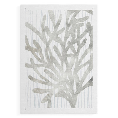 Quiet Coral III -Canvas Print Only - NOT FRAMED