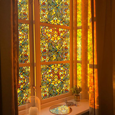 Adhésif décoratif libellule