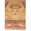 Tapis jaune antique en laine nouée à la main 2 pi 7 po x 4 pi 5 po Samarkand (Khotan)