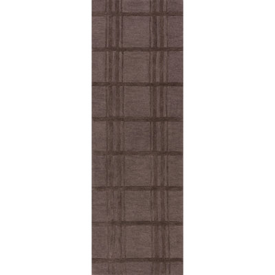Mallory Plaid Wool Area Rug